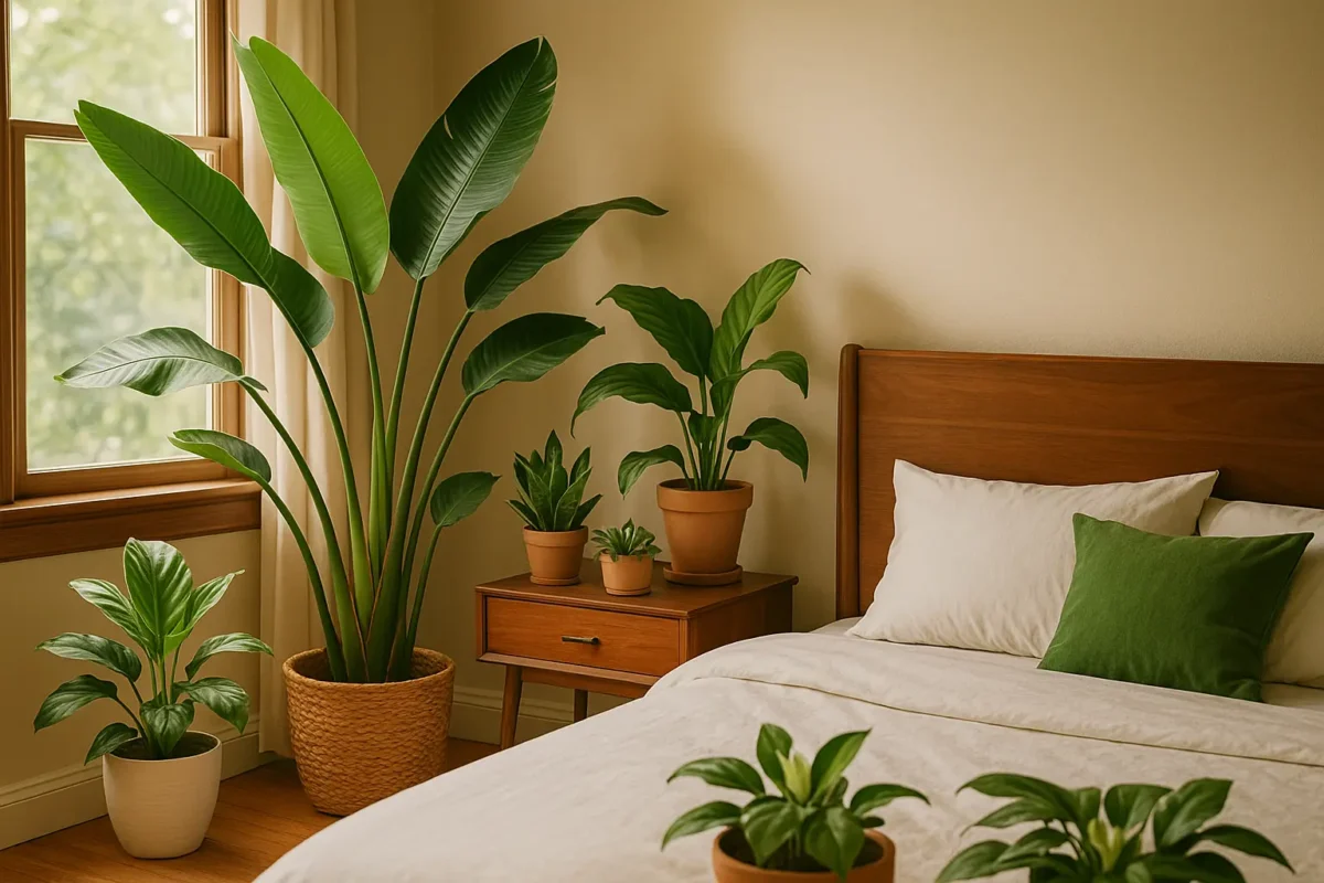 گیاهان مناسب برای اتاق خواب